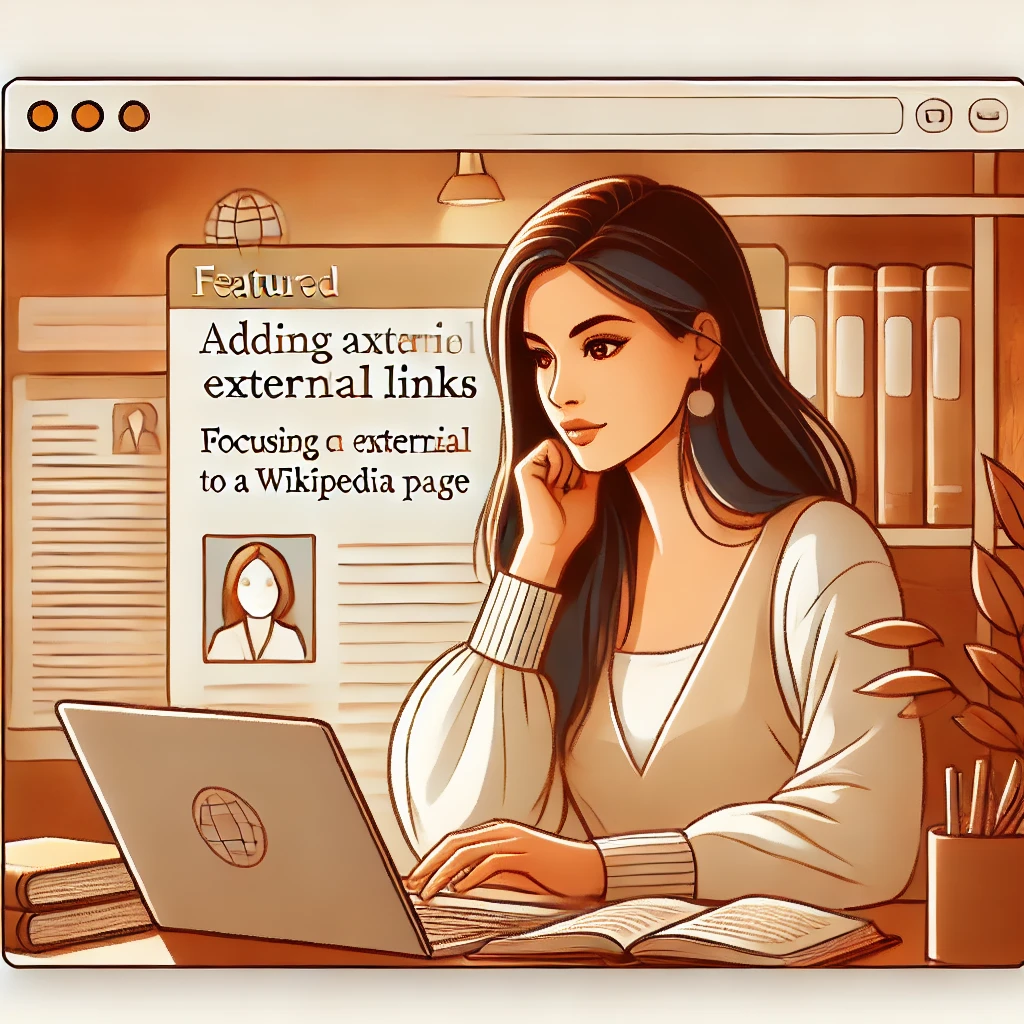 adding external links on Wikipedia