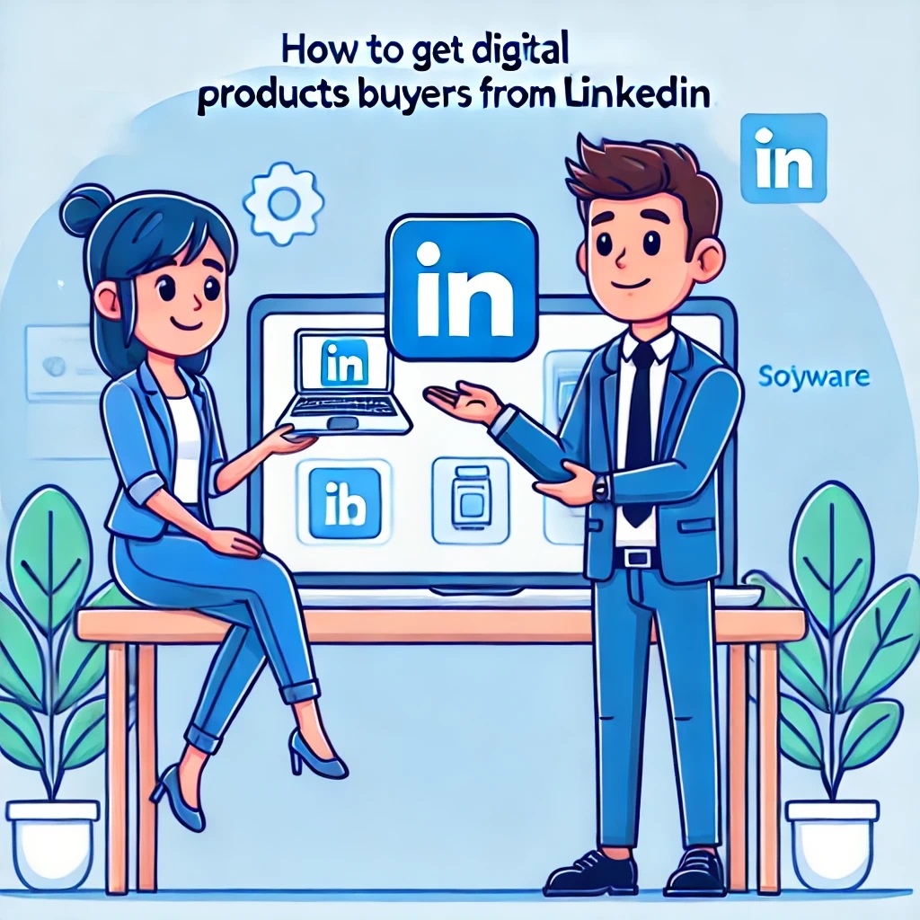 How to Get Digital Products Buyers from LinkedIn
