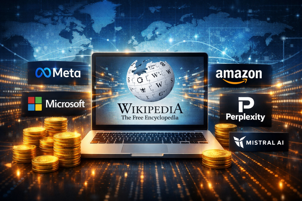 Wikipedia is now getting paid by Meta, Microsoft, Perplexity, and other AI companies