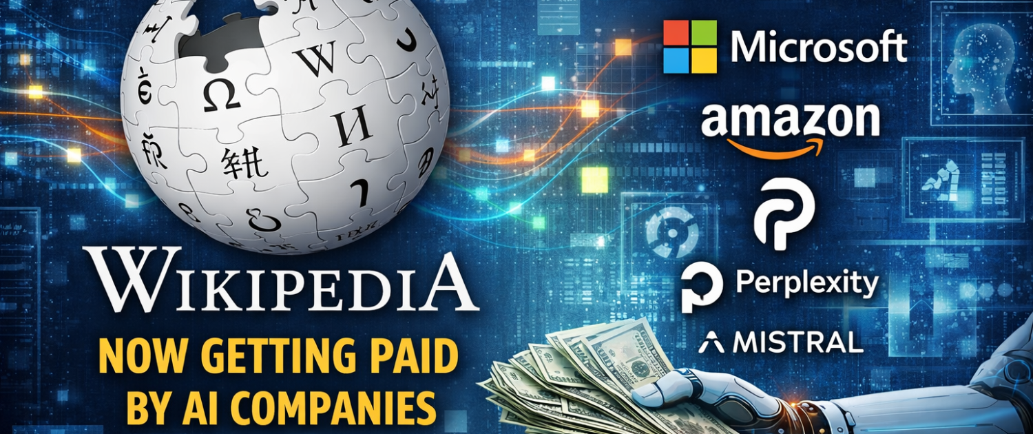 Wikipedia is now getting paid by Meta, Microsoft, Perplexity, and other AI companies