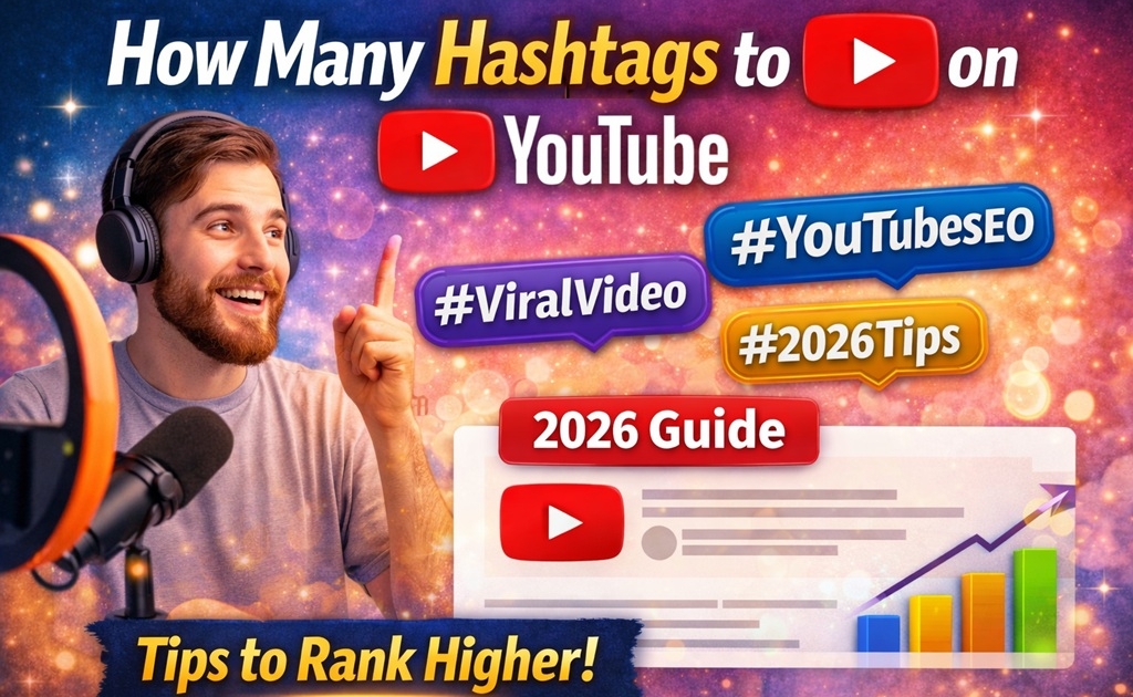 How Many Hashtags to Use on YouTube