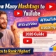 How Many Hashtags to Use on YouTube