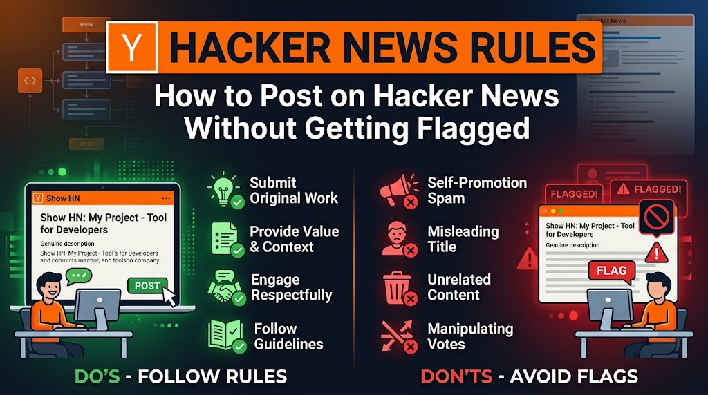 Show HN Rules: How to Post on Hacker News Without Getting Flagged